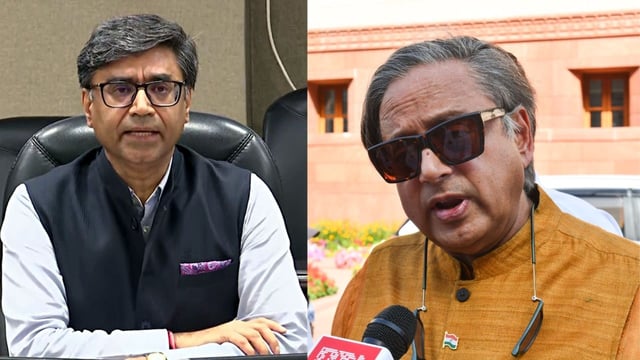 Shashi Tharoor supports Vikram Misri amid online trolling