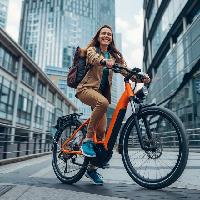 In der Stadt sowie auf dem Land beliebt: Trekking E-Räder.