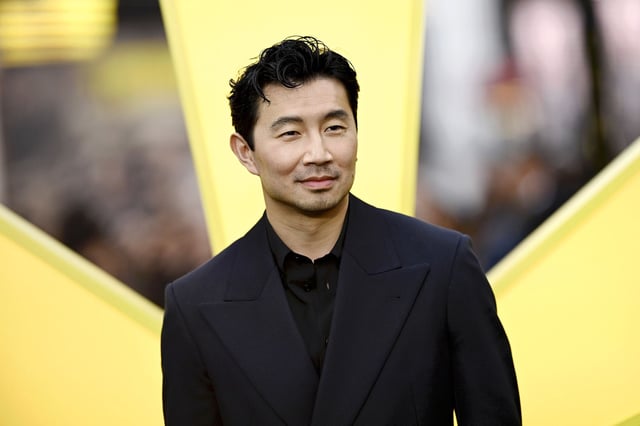 LONDON, ENGLAND - APRIL 22: Simu Liu attends the "Thunderbolts*" UK Special Screening at Cineworld Leicester Square on April 22, 2025 in London, England. (Photo by Gareth Cattermole/Getty Images)