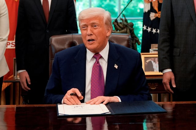 «J’instituerai une politique de la nation la plus favorisée en vertu de laquelle les États-Unis paieront le même prix que la nation qui paie le prix le plus bas dans le monde», explique Donald Trump.