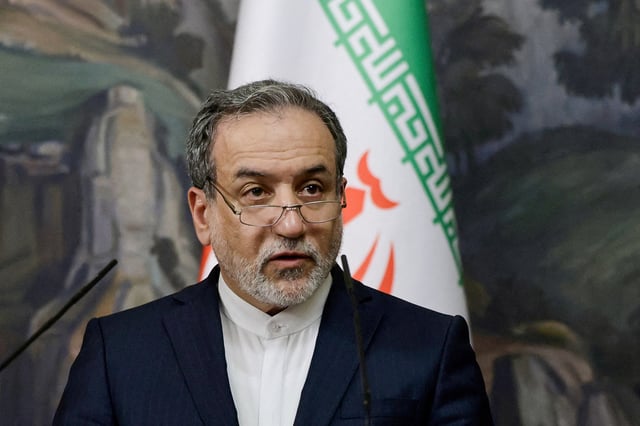 Iran's Foreign Minister Abbas Araqchi attends a press conference following a meeting with Russia's Foreign Minister Sergei Lavrov in Moscow, Russia, April 18, 2025. Tatyana Makeyeva/Pool via REUTERS/File Photo