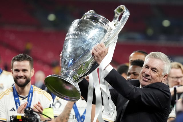 Carlo Ancelotti gewann dreimal die Champions League mit Real Madrid.