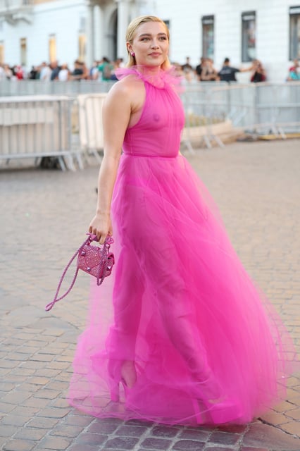 The amendment prohibiting nudity raises more questions than it solves. Particularly in how nakedness is defined. In 2022, Florence Pugh caused controversy in a dress at the Valentino Haute Couture show in Rome that showed her chest.