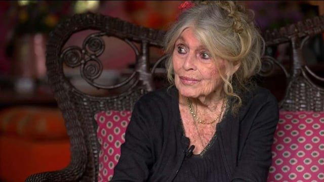 Brigitte Bardot deplored the way the cinema world has changed and said she was glad that she had left the industry at the age of 39