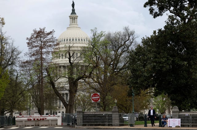A view of the U.S. Capitol building in Washington, U.S., April 4, 2025. REUTERS/Leah Millis/File Photo