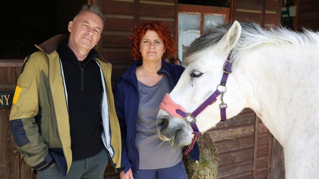 Chris Packham and Jo, who was recently diagnosed with ADHD