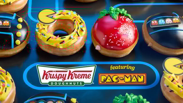PacMan krispy kreme partnership
