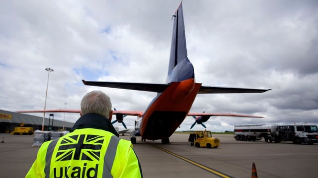 Some £6.1 billion is being cut from the aid budget by the government