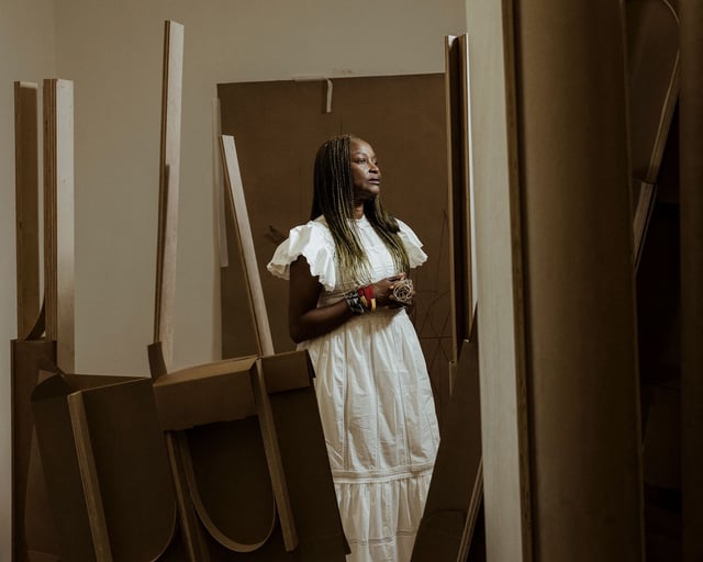 Koyo Kouoh at Zeitz MOCAA in Cape Town in 2023.