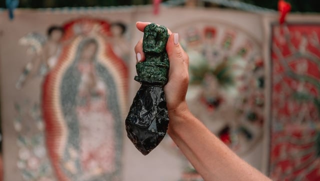 Obsidian Blades At The Main Aztec Temple Came From Enemy Territory