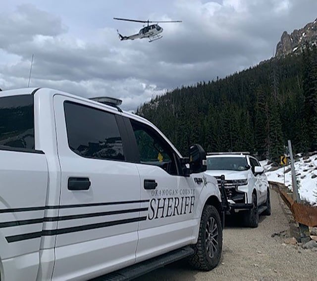 Okanogan County Sheriff’s Office personnel and search volunteers responded to a climbing accident in the area of North Early Winters Spire.