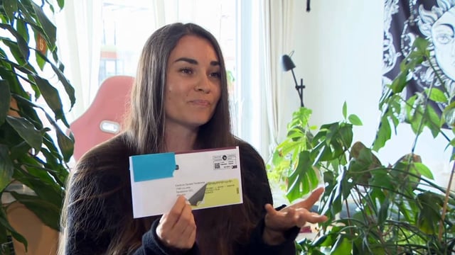 Terrebonne, Que., resident Emmanuelle Bossé said she sent in her vote on time for the April 28 federal election.  
