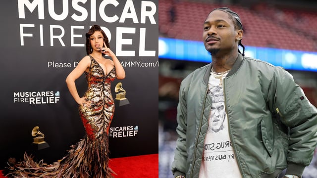 NFL star Stefon Diggs and rapper Cardi B have officially gone public with their relationship.