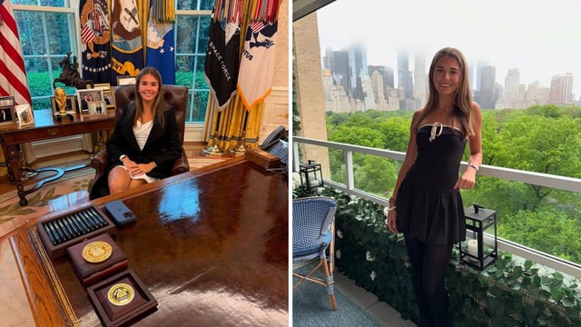 Pictures shared by Kai Trump, Donald Trump's granddaughter, to celebrate her birthday. 
