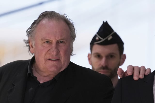 El actor francés Gérard Depardieu.