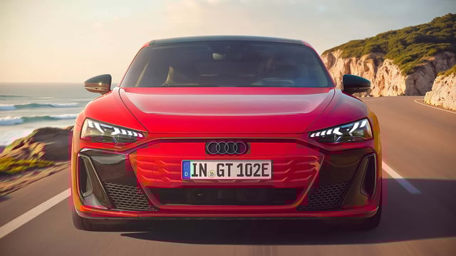 New Audi E-Tron GT Base Model Trades Power For More Range:  Audi E-Tron GT, Official