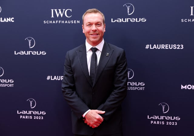 Laureus World Sports Awards - Hotel d’Evreux, Paris, France - May 8, 2023  Chris Hoy poses ahead of the award ceremony REUTERS/Johanna Geron/File Photo