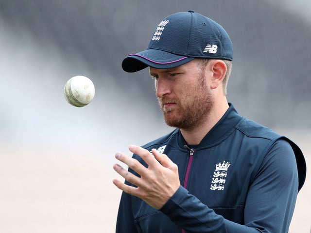 Cricket - ICC Cricket World Cup Warm-Up Match - England Nets - Hampshire Bowl, Southampton, Britain - May 24, 2019   England's Liam Dawson during nets    Action Images via Reuters/Peter Cziborra/File Photo