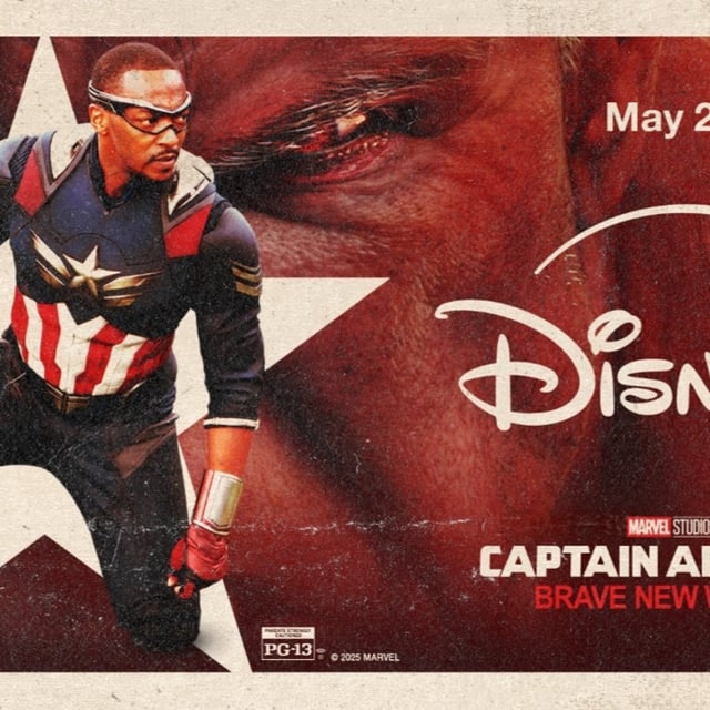 Captain America: Brave New World on Disney+.
