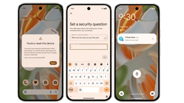 Google will also hide one-time passwords on the lockscreen with Android 16 in certain high-risk scenarios
