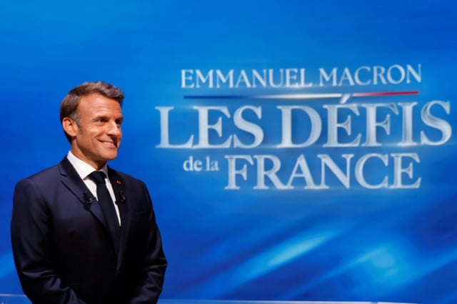 President Emmanuel Macron said Europeans would increase pressure on Russia with a new round of sanctions if it did not agree to a ceasefire in Ukraine