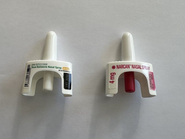  B.C. residents who want free naloxone to reverse overdoses can only get the hard-to-use needle format. Other provinces fund more simple nasal spray, which advoates say would save more lives here. Photos courtesy: SidneyShouldBeHere.ca