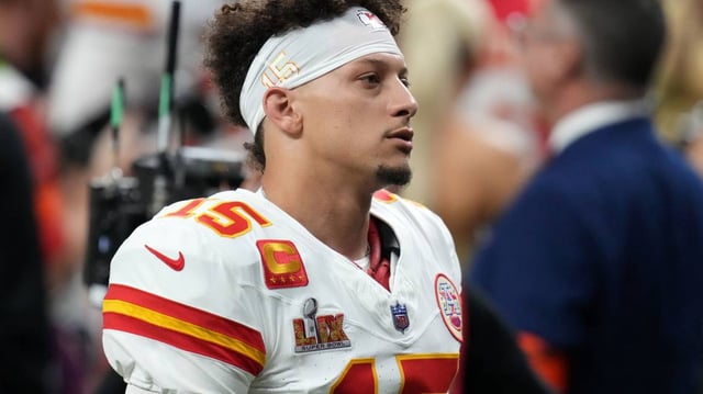 Kansas City Chiefs quarterback Patrick Mahomes (15). Kirby Lee-Imagn Images