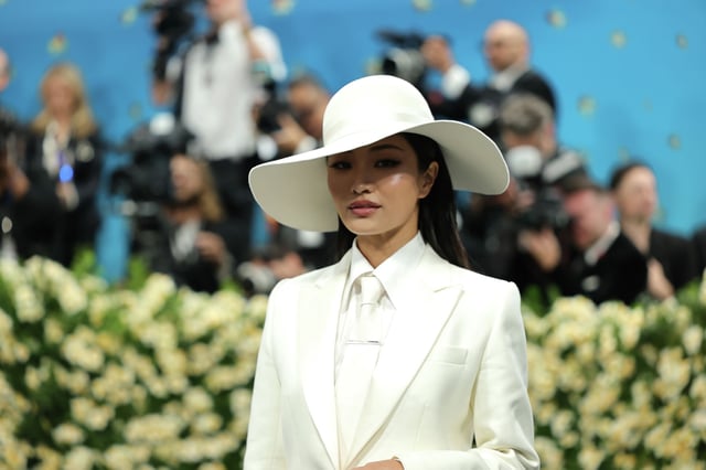 Anna Sawai nodded to Yoko Ono with her Met Gala look last week.