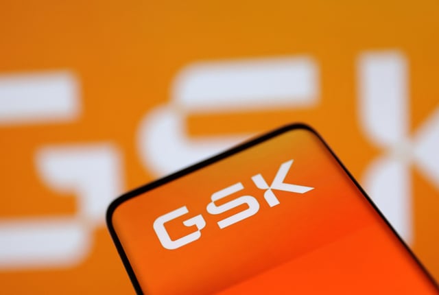 GSK (GlaxoSmithKline) logo is seen in this illustration, August 10, 2022. REUTERS/Dado Ruvic/Illustration/File Photo