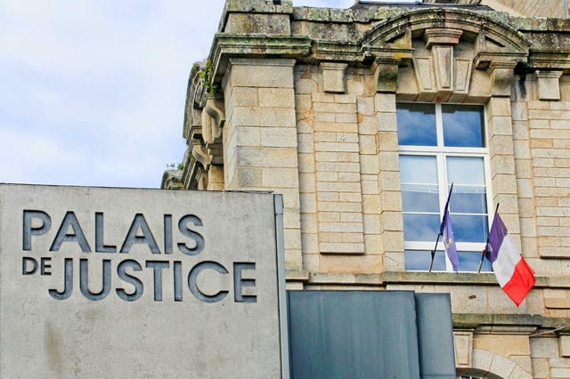 Le palais de justice de Vannes (Morbihan), où se déroule le procès de Joël Le Scouarnec.
