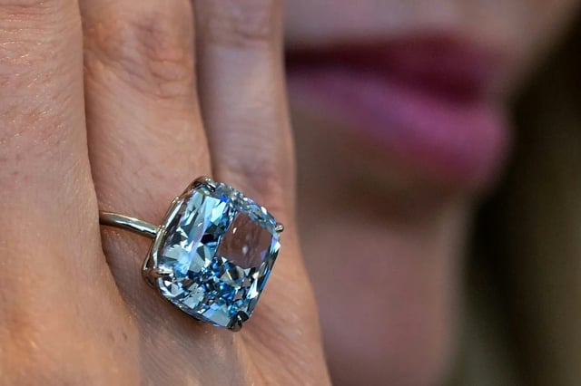'The Mediterranean Blue' was displayed in Abu Dhabi in April