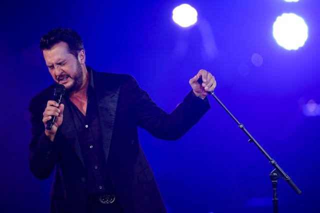 Luke Bryan performs during the 72nd annual BMI Country Awards in Nashville, Tenn., Tuesday, Nov. 19, 2024.