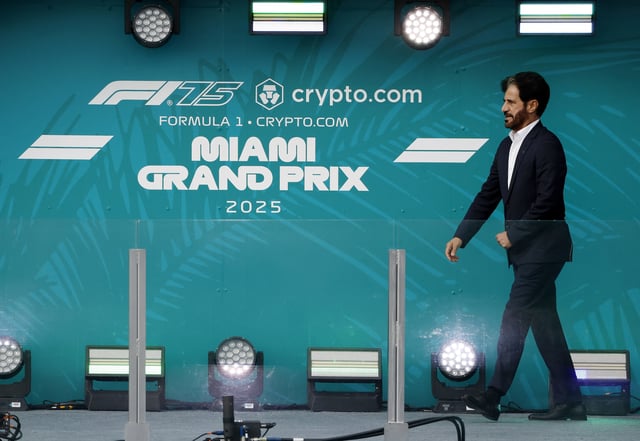 Formula One F1 - Miami Grand Prix - Miami International Autodrome, Miami, Florida, United States - May 4, 2025 FIA president Mohammed ben Sulayem after the Miami Grand Prix REUTERS/Marco Bello/File Photo