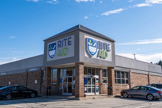 A Rite Aid store is located on East 8th Avenue in Homestead, Pennsylvania on Nov. 10, 2023.