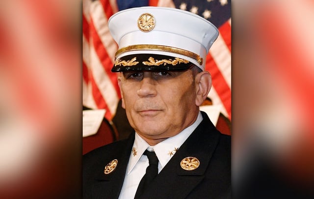 Anthony Saccavino, former FDNY chief. (Fire Department of the City of New York via AP)