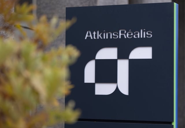 AtkinsRéalis headquarters are seen in Montreal, Friday, Nov. 10, 2023. THE CANADIAN PRESS/Christinne Muschi