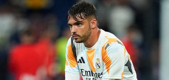 Asencio im Spiel gegen Real Mallorca (2:1) am Mittwochabend. Wenige Stunden nachdem ihn das spanische Gericht angeklagt hatte, stand er in Real Madrids Startelf