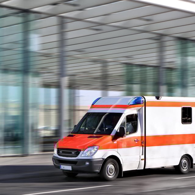 Notarzt-Einsatz, Unfall, Verletzte