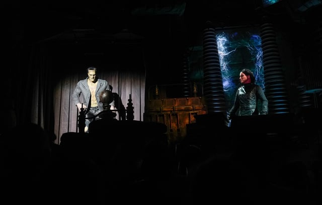 Dr. Victoria Frankenstein carries on her family's work in Monsters Unchained: The Frankenstein Experiment at Universal Epic Universe.