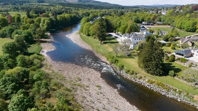 Water flow in the River Dee is at the second-lowest level for this time of year in almost a century