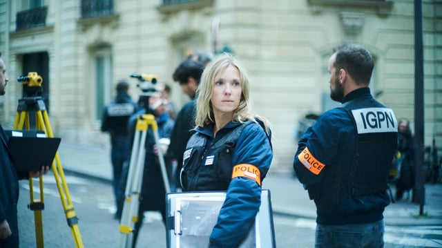 Dans Dossier 137, Léa Drucker incarne une inspectrice de l’IGPN, saisie après une manifestation des « gilets jaunes ».