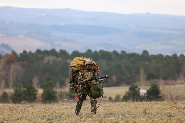 Un parachutiste français (photo d’illustration).