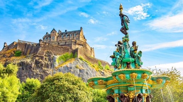 Edinburgh is the most popular location for inquiries by people from the US, followed by parts of London