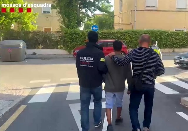 Detención de uno de los integrantes de la red de pederastia desmantelada en Barcelona en 2024
