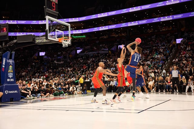 Former NBA forward Michael Beasley returns to the Big3 court this summer as the league&#39;s reigning MVP. (Courtesy of Big3)