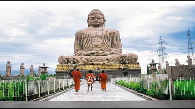 Buddha memorial in Gaya (Instagram)