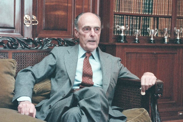 Imagen de archivo. Barcelona, marzo de 1993. José Felipe Bertran de Caralt.