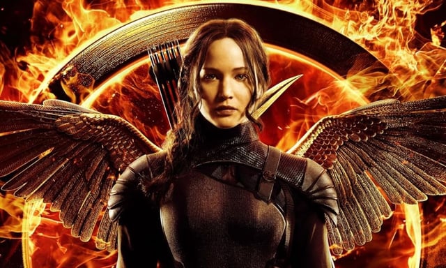Jennifer Lawrence in promotional material for &#34;The Hunger Games: Mockingjay - Part 1&#34;.