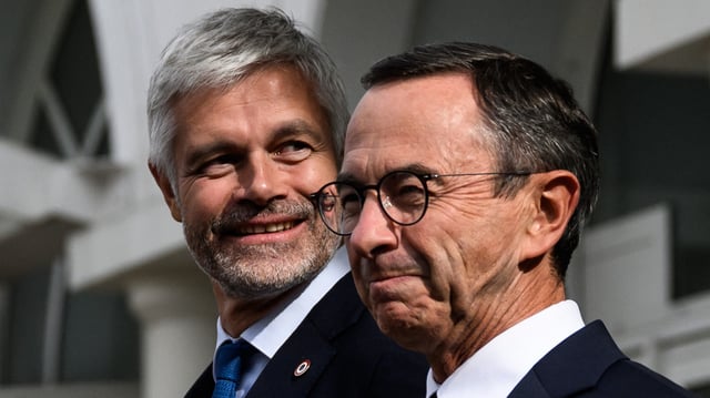 Laurent Wauquiez et Bruno Retailleau.