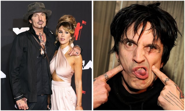 Tommy Lee and wife Brittany Furlan have reportedly separated due to Lee&#39;s drinking.  (Getty)